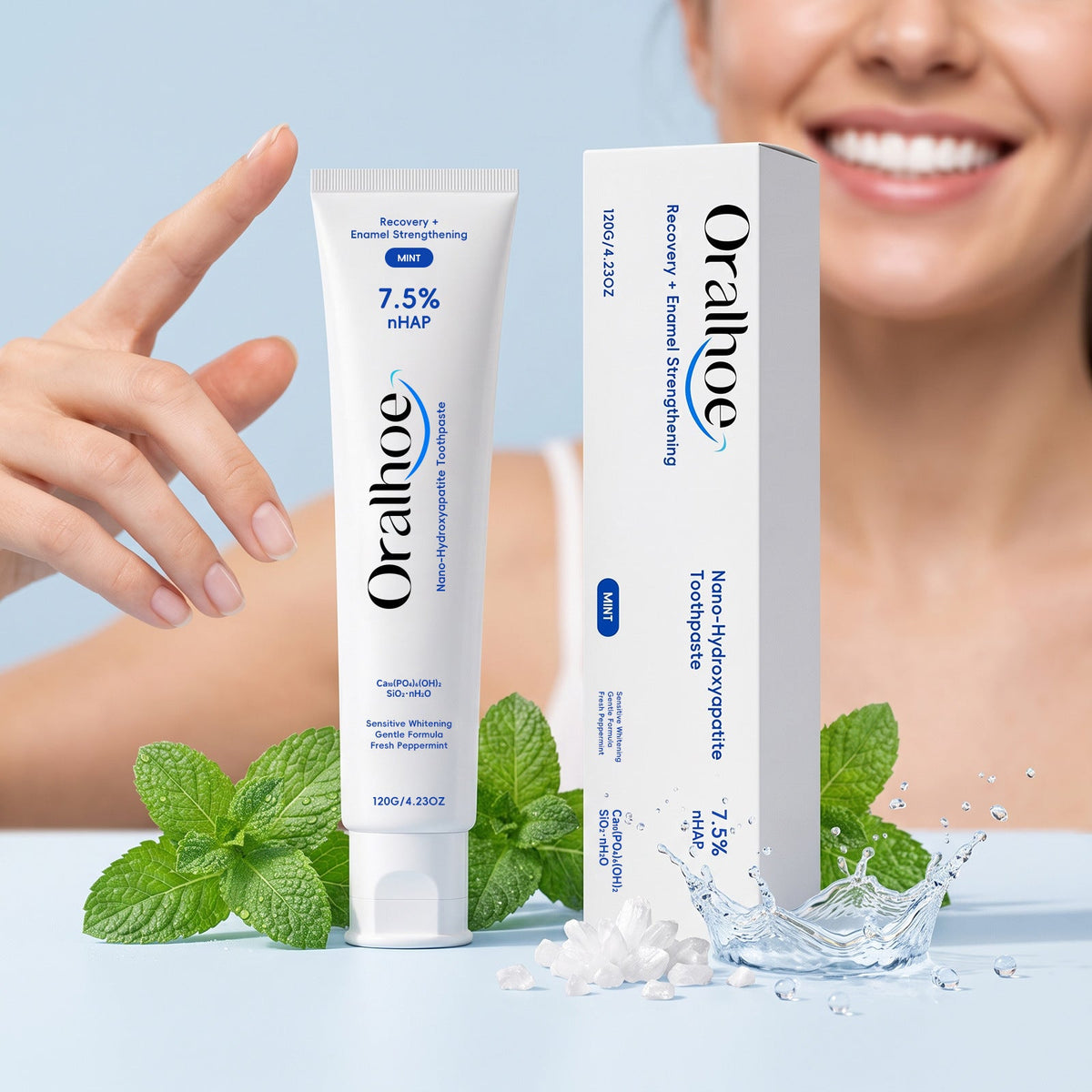Nano Hydroxyapatite Toothpast-Whitening & Soothe Sensitive Teeth
