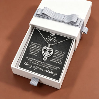For Love - I Love You For Always & Forever Necklace