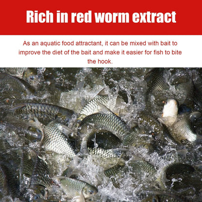 Angler's Secret Concentrated Red Worm Fishing Attractant – Draw More Fish, Faster Bites