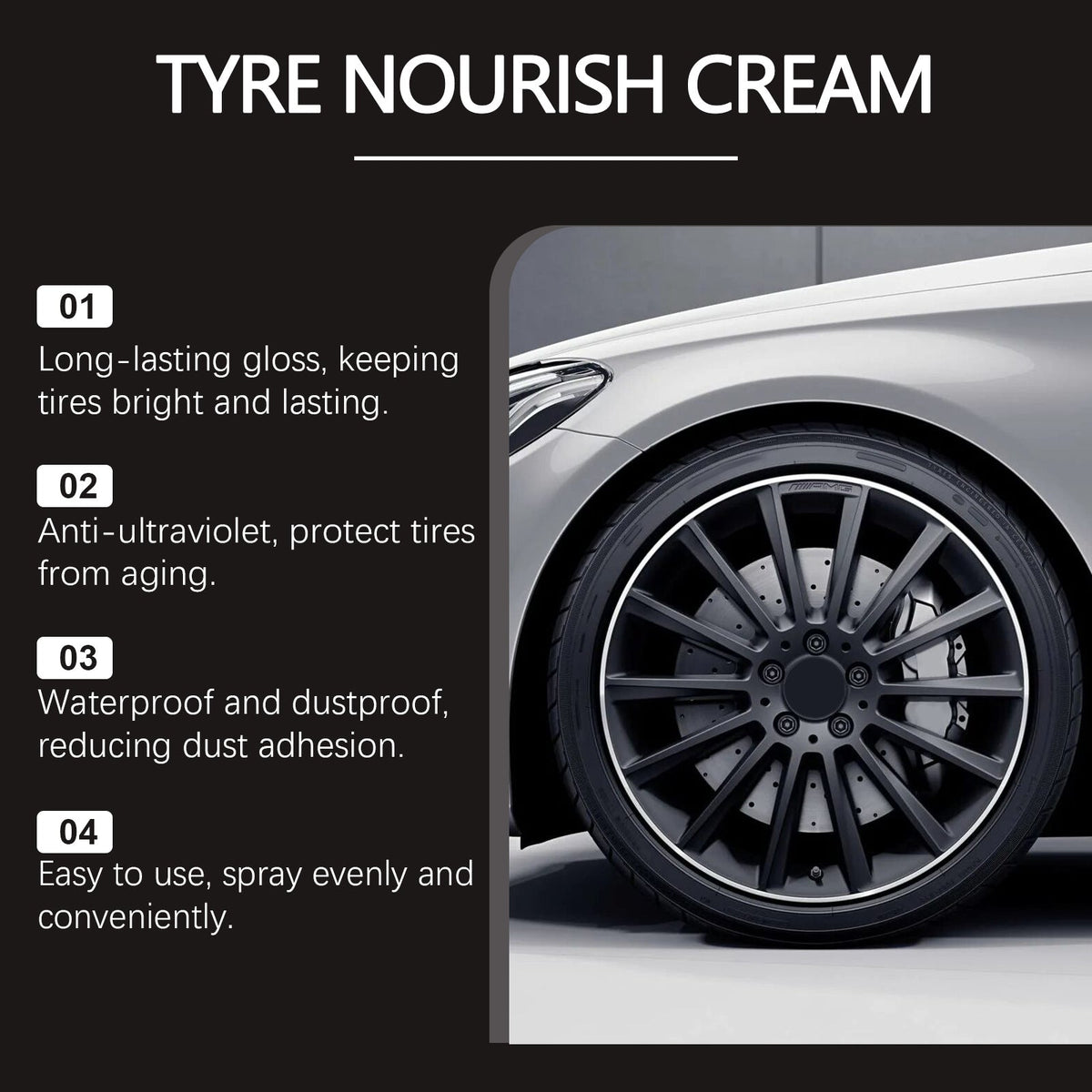 40% OFF NOW! Tire Refurbish Wax Instant Gloss