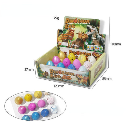 Magic Hatching Dinosaur Eggs: 12-Pack Growing Dino Easter Surprise