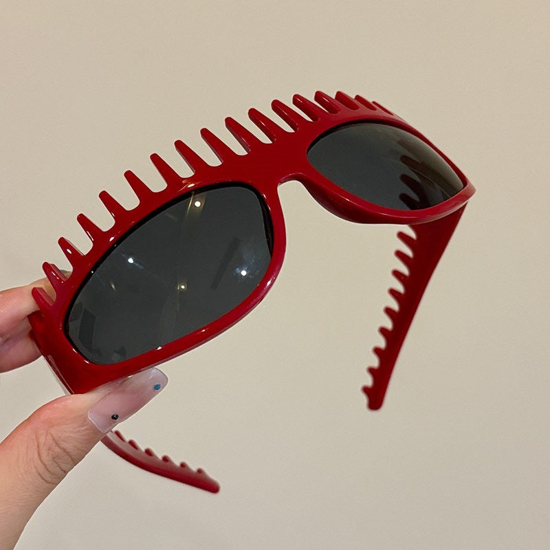 2-In-1 Sunglasses Hair Accessory – Chic Acetate Leopard Print Headband