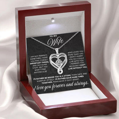 For Love - I Love You For Always & Forever Necklace