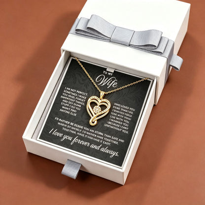 For Love - I Love You For Always & Forever Necklace