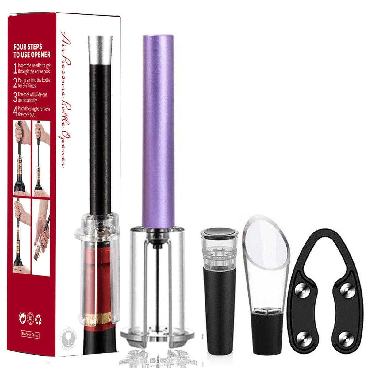 Air Pump Cork Remover Wine Bottle Opener
