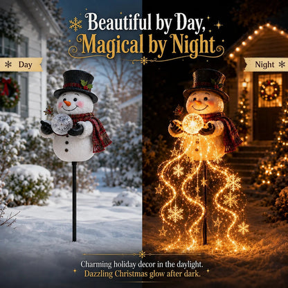 Santa’s Magic Pour – Flowing LED Christmas Garden Light