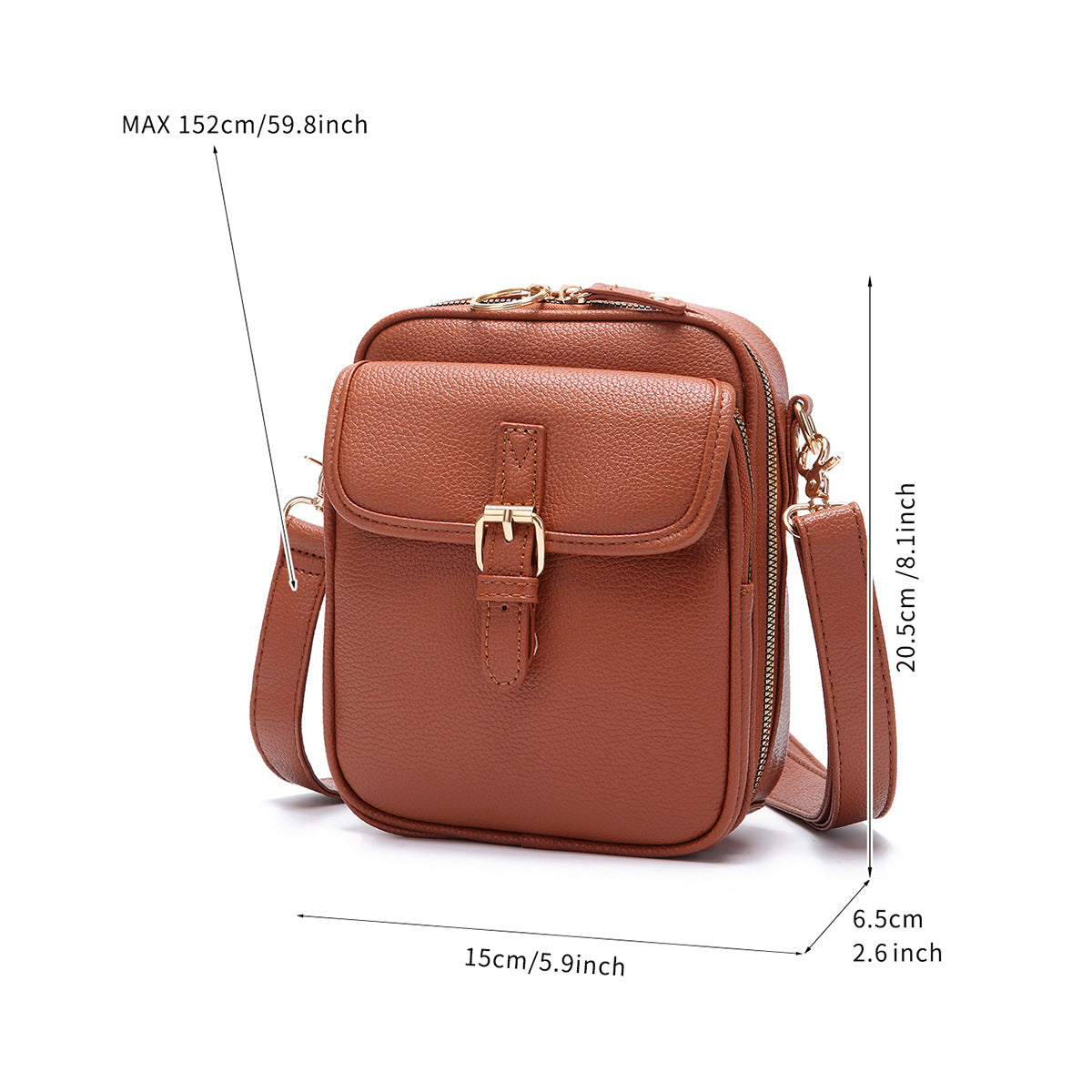 LAST DAY 49% OFF- Crossbody Leather RFID Bag