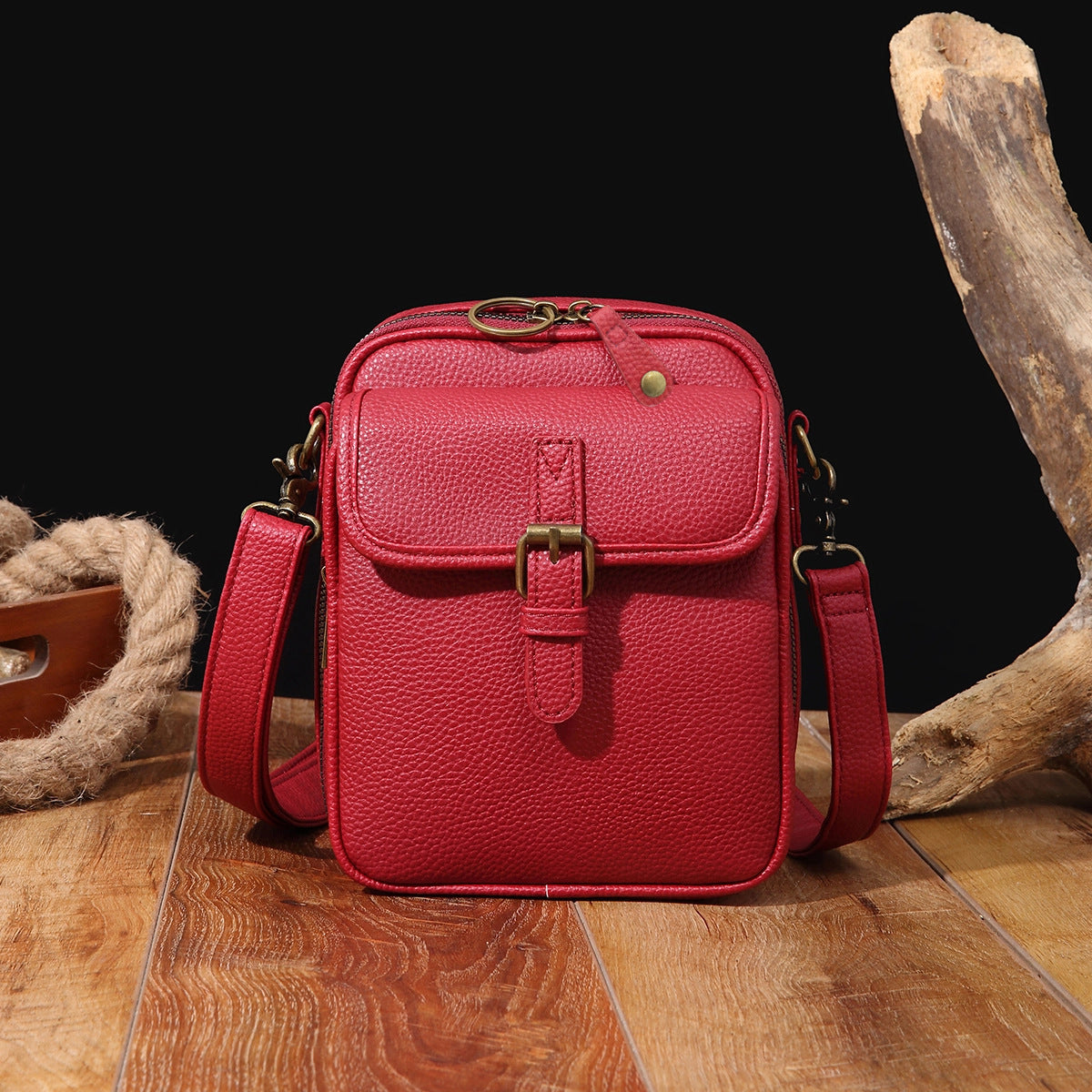 LAST DAY 49% OFF- Crossbody Leather RFID Bag