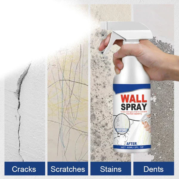 Magic Wall Repair Spray – Instantly Cover Stains, Scuffs & Wall Imperfections