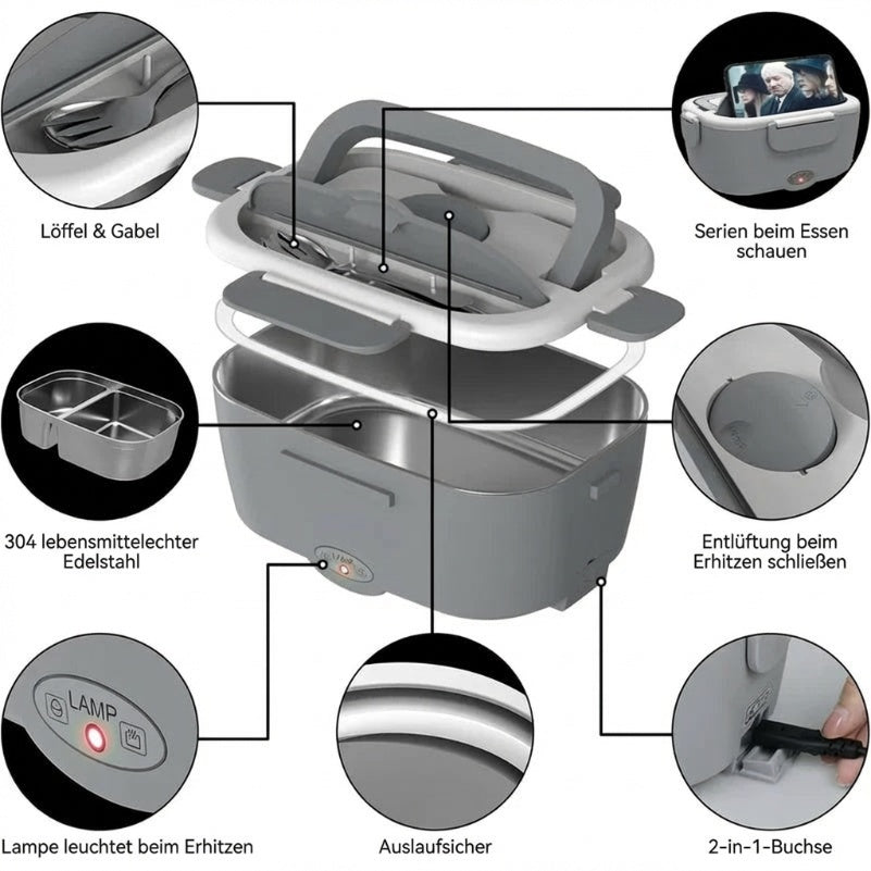 Portable food warmer