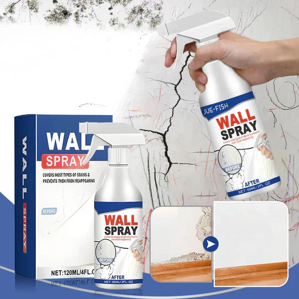 Magic Wall Repair Spray – Instantly Cover Stains, Scuffs & Wall Imperfections