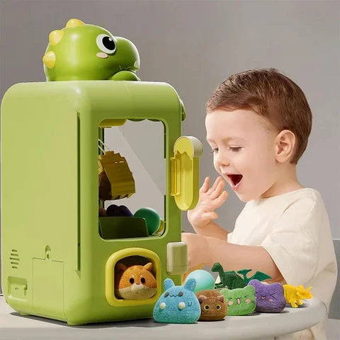 Kids Cute Animal Claw Machine with Dolls & Capsules | Fun for the Whole Family!