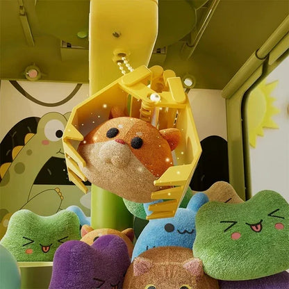 Kids Cute Animal Claw Machine with Dolls & Capsules | Fun for the Whole Family!