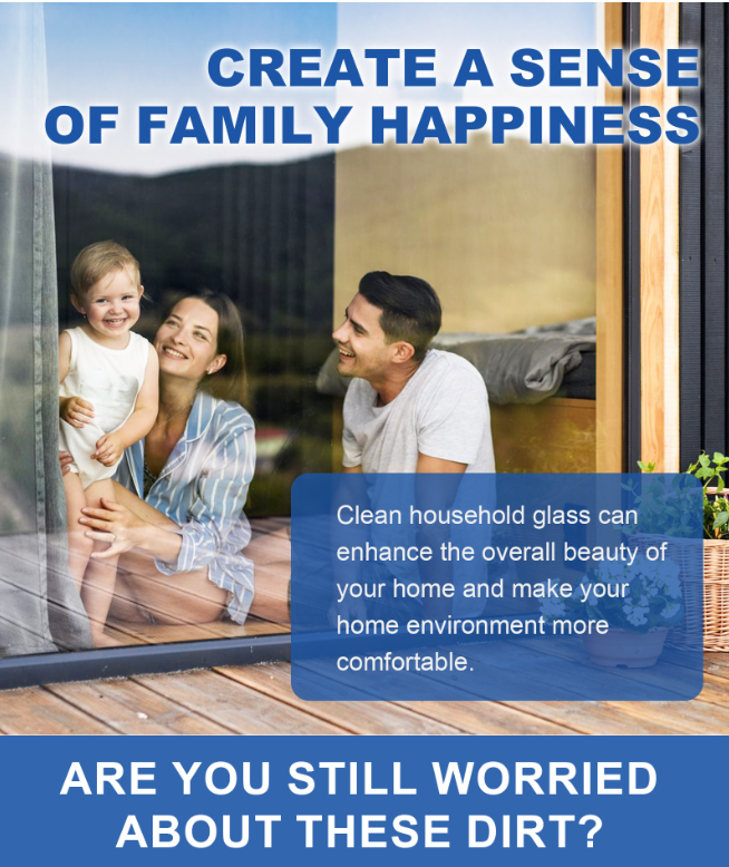 One Way Mirror Spray | Streak-Free Cleaner for Glass, Windows & Mirrors