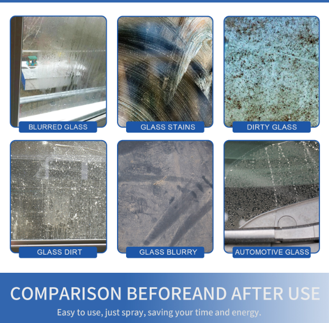One Way Mirror Spray | Streak-Free Cleaner for Glass, Windows & Mirrors