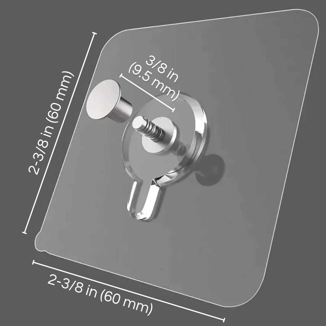 Limited-Time Deal — No-Drill Transparent Wall Hook