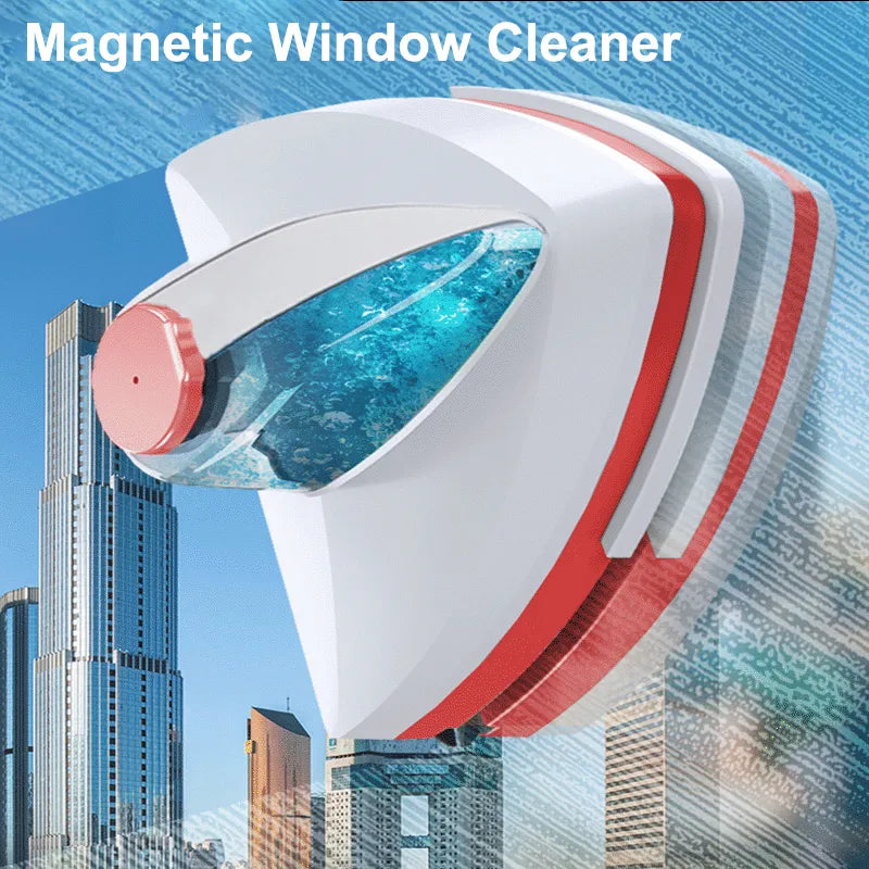 Double Sided Magnetic Window Glass Cleaner