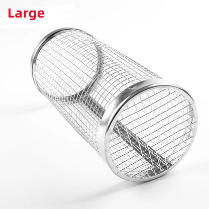 GrillEase™ Rolling BBQ Basket