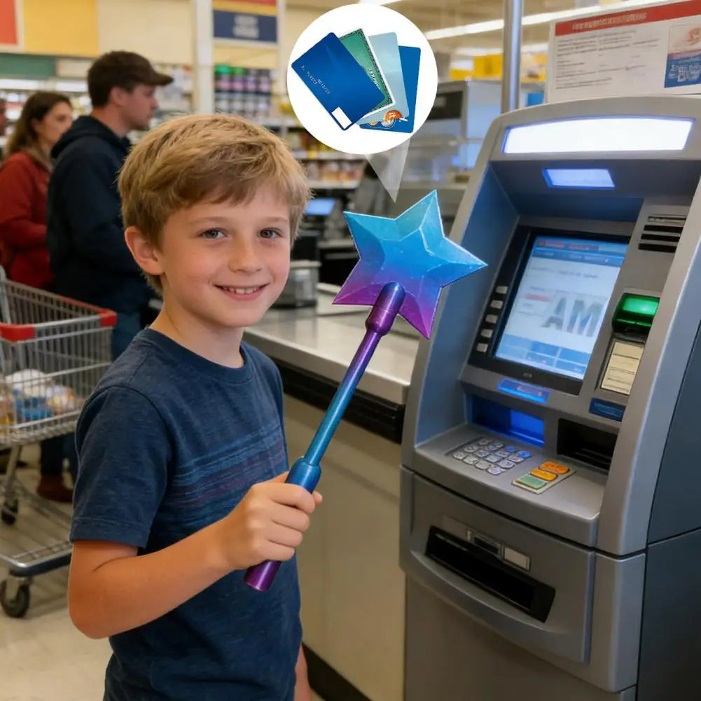 Tap-To-Pay Magic Wand - Contactless Credit Debit Card Holder