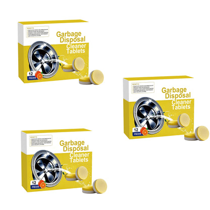 Lemon-Scented Garbage Disposal Cleaning Tablets