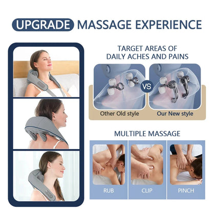 Neck & Shoulder Massager with Heat
