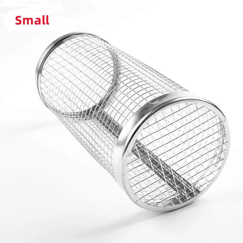 GrillEase™ Rolling BBQ Basket