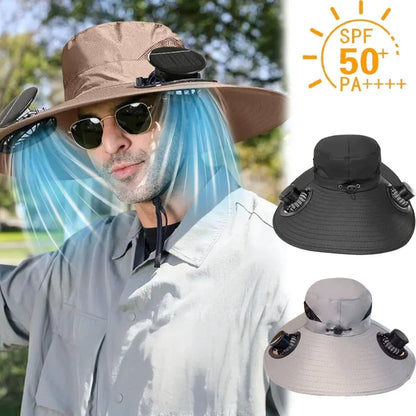 Solar Powered Summer Hat