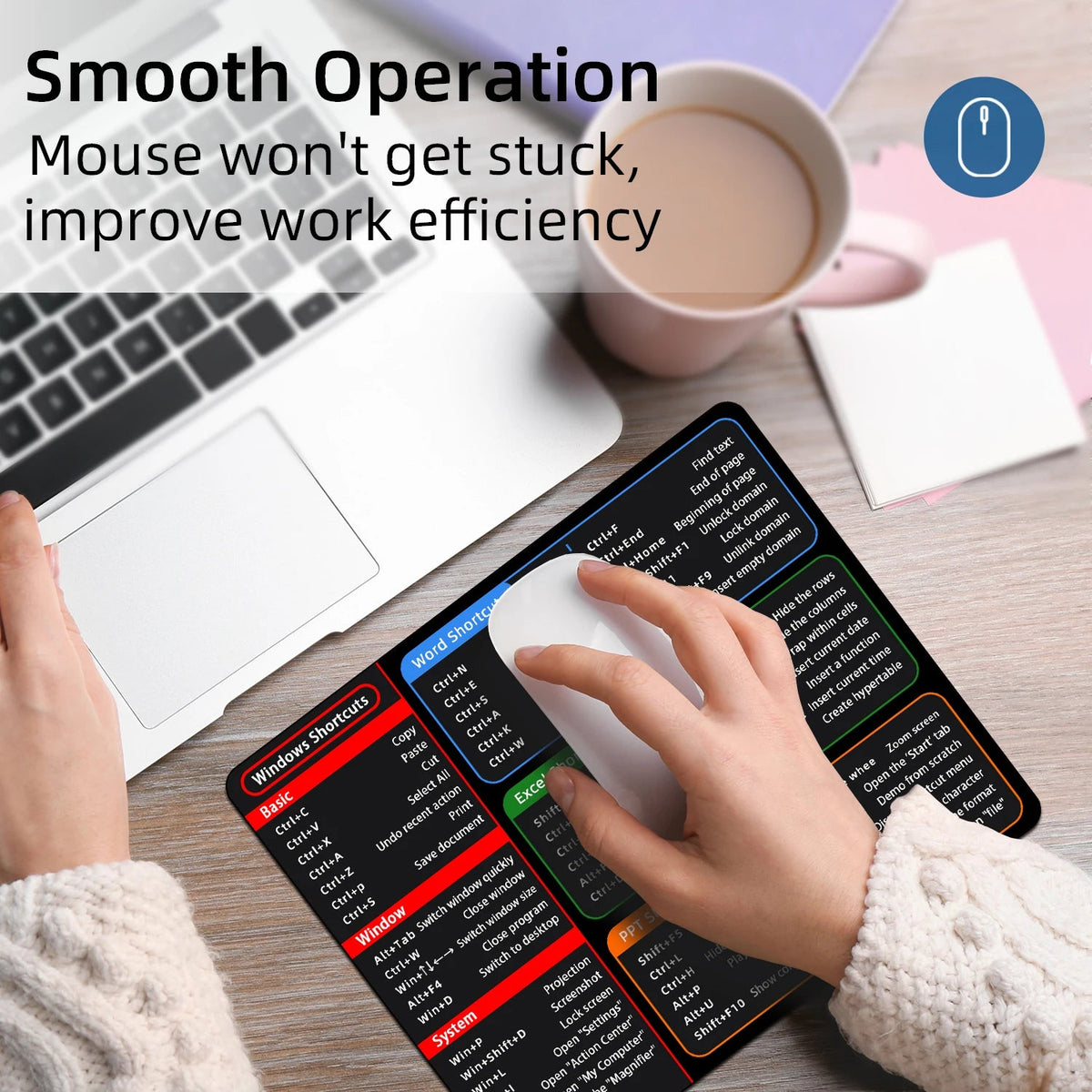 Shortcuts Mouse Pad