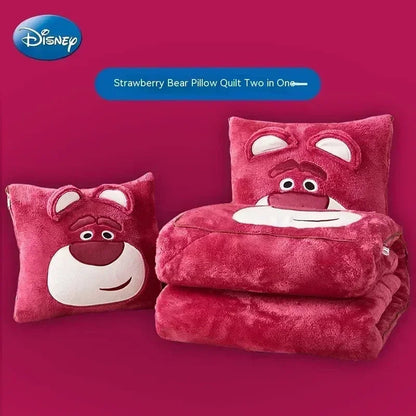 StitchySnuggle: Disney Stitch Two-in-One Storche Pillow Blanket