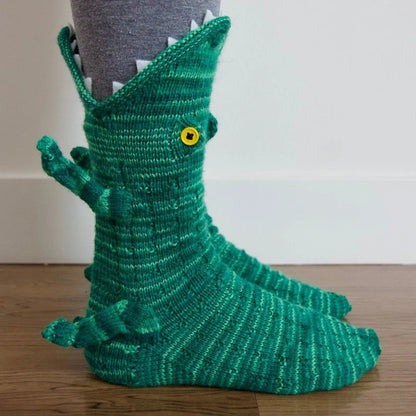 CROCODILE KNIT SOCKS