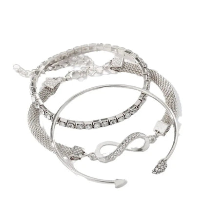 Crystal Heart Bracelet