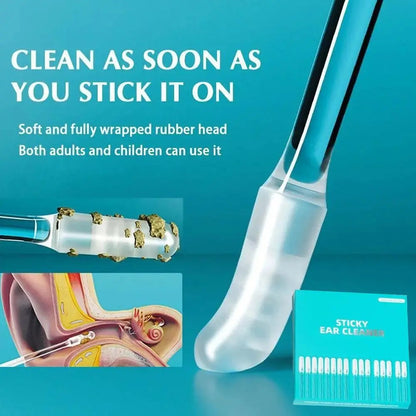 Silicone Sticky Ear Cleaner Swabs