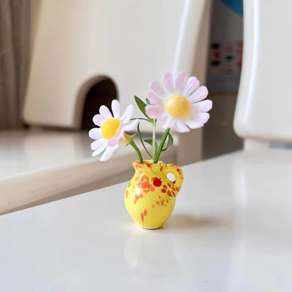 Mini Flower Vase Magnet (pack of 8)