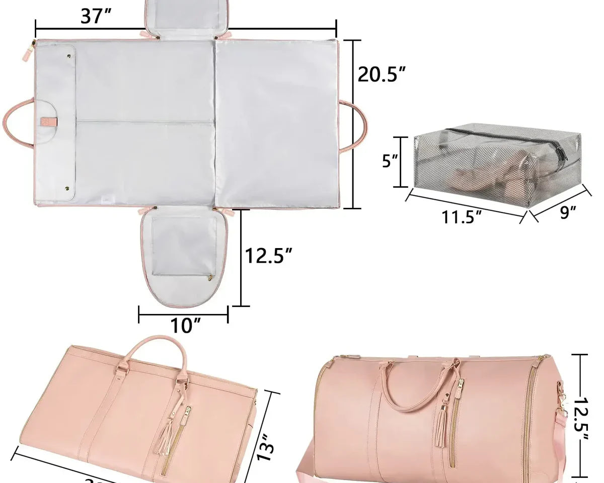 High Capacity Folding Suit Luggage