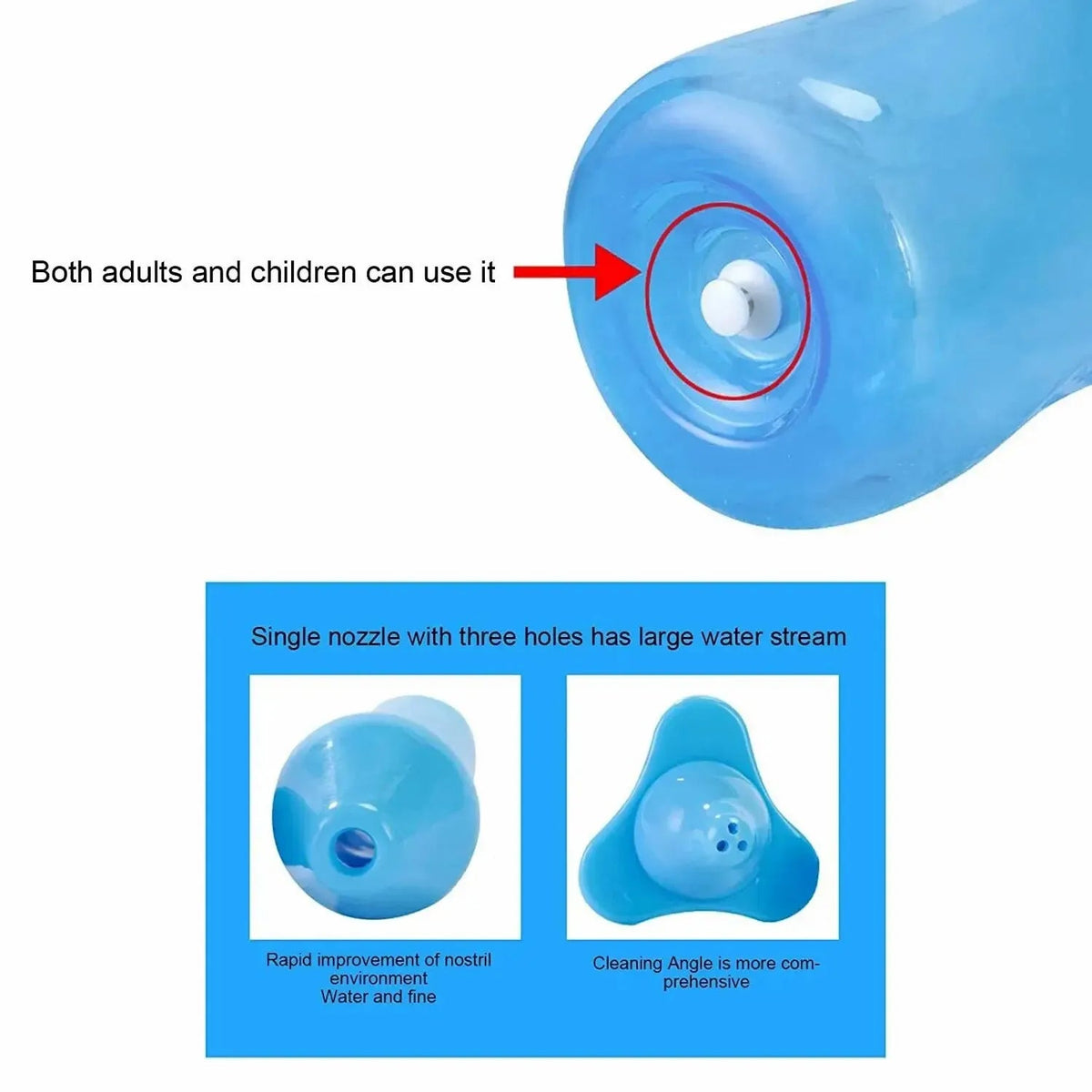 BreatheEase Nasal Wash Bottle