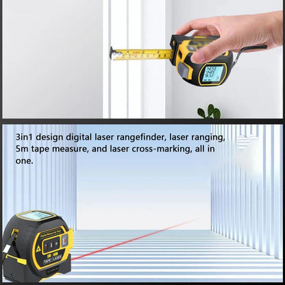 Digital and Laser Measurement Tape