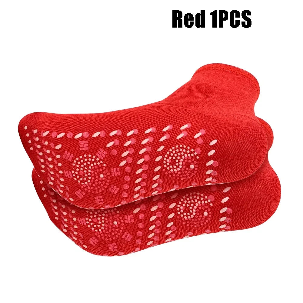 Tourmaline Acupressure Self-Heating Shaping Socks