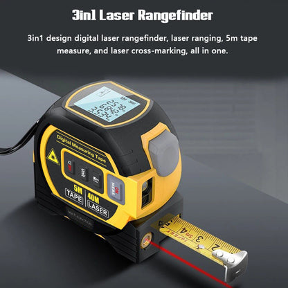 Digital and Laser Measurement Tape