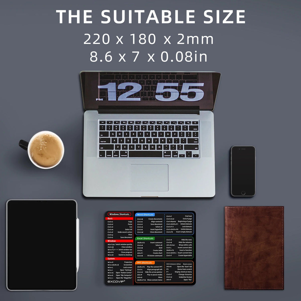 Shortcuts Mouse Pad