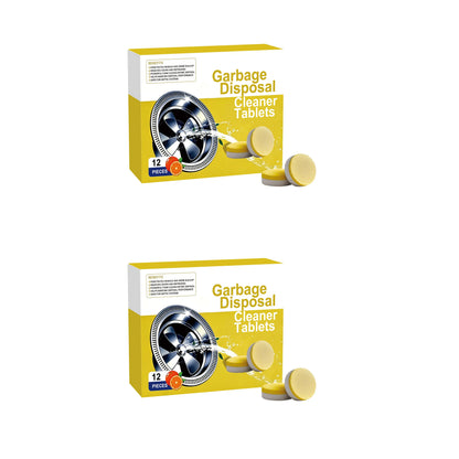 Lemon-Scented Garbage Disposal Cleaning Tablets