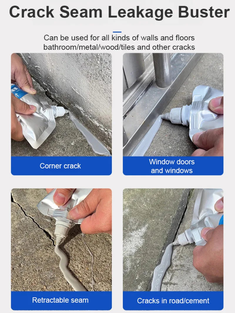 Wall Ground Concrete Crack Waterproof Repair Sealant