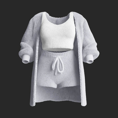 LuxCozy Knit Lounge Set