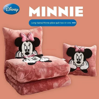 StitchySnuggle: Disney Stitch Two-in-One Storche Pillow Blanket