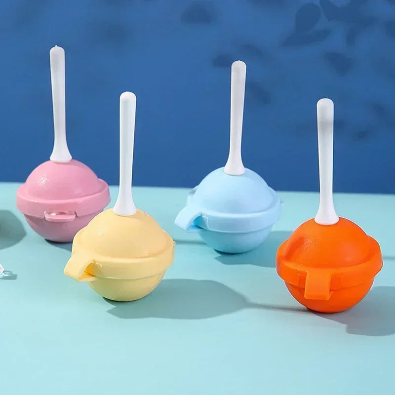 Silicone Lollipop Ice Cream Maker (4 PCS)
