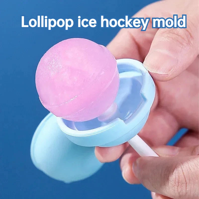 Silicone Lollipop Ice Cream Maker (4 PCS)