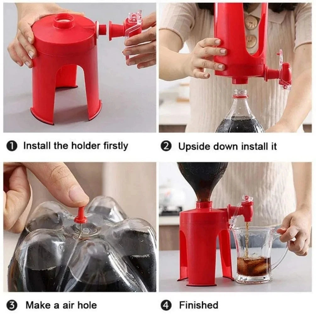 FlipPour: Easy Drink Dispenser