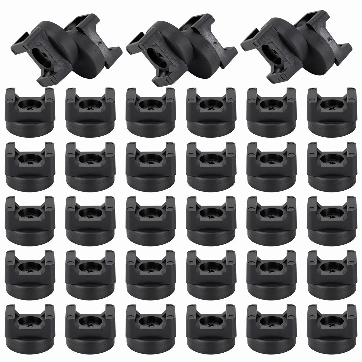 25 LBS Magnetic Cable Mounts for Steel Cable Routing