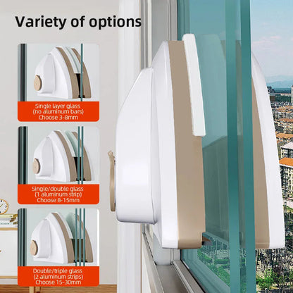 Double Sided Magnetic Window Glass Cleaner