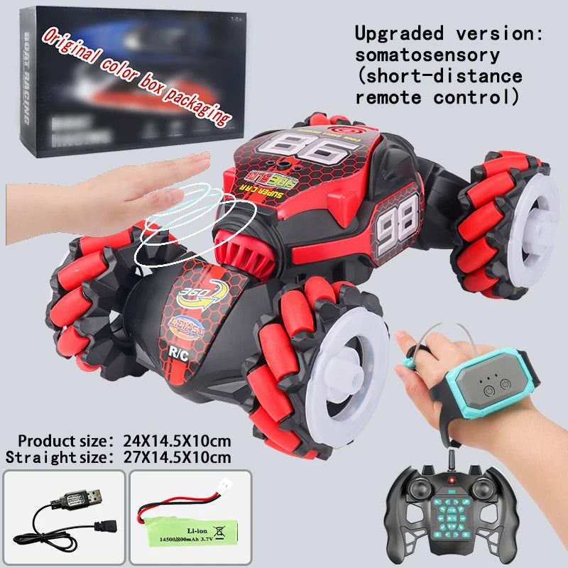 Gesture Sensing RC Stunt Car