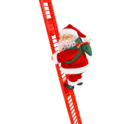 Electric Santa Climbing Ladder